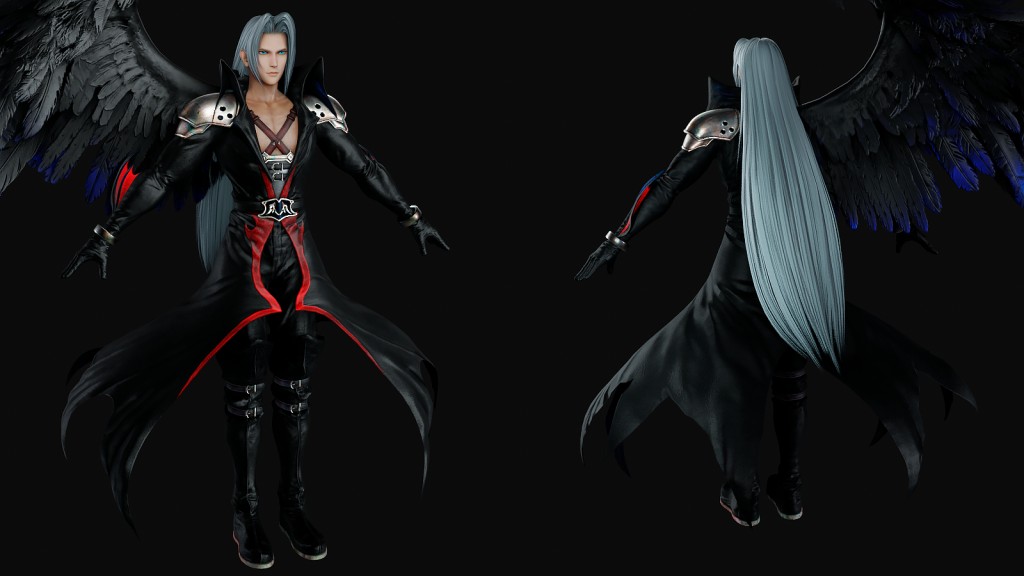 Sephiroth One Winged Angel Premium for Blender 3