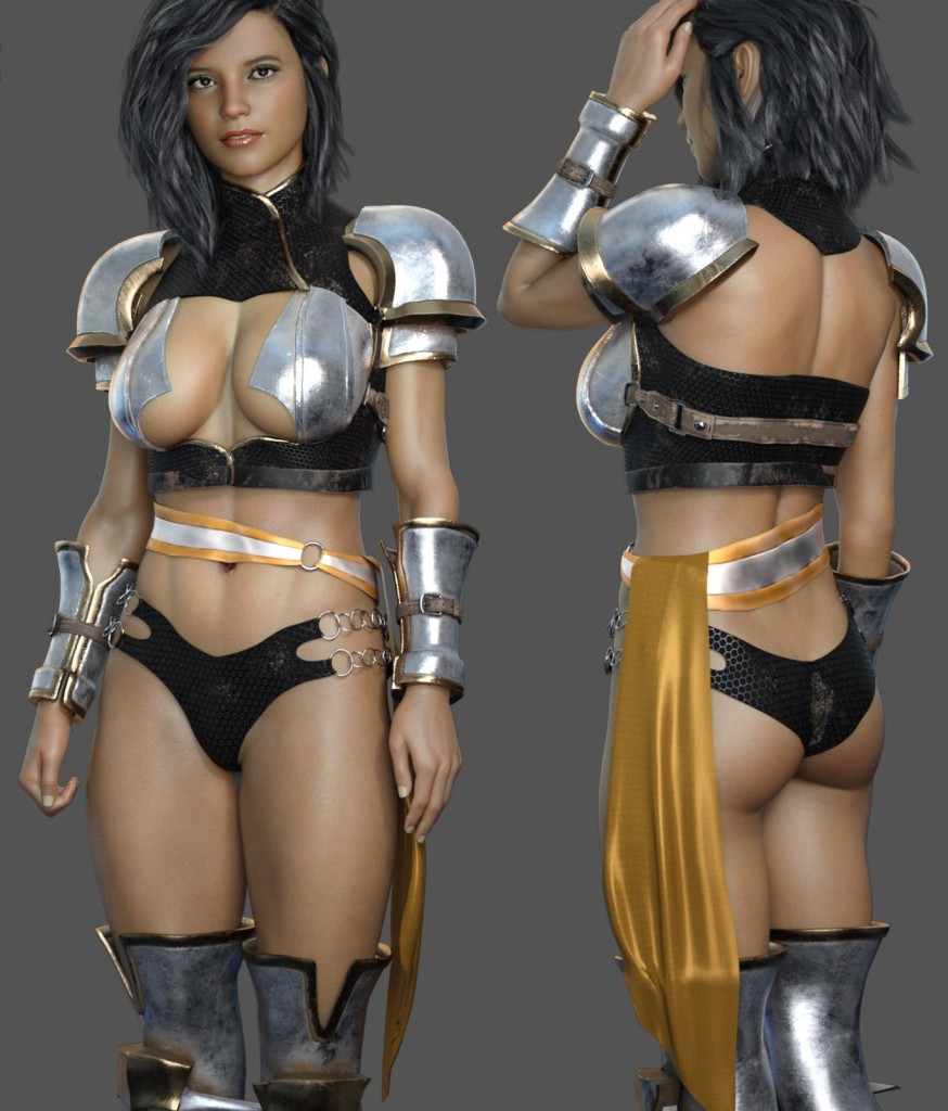 Exnem dForce Battle Angel for Genesis 8 Female