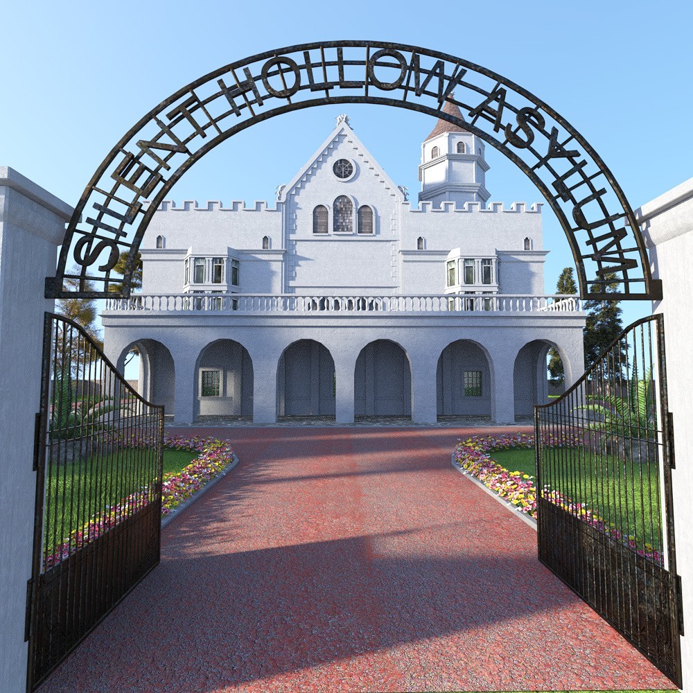Silent Hollow Asylum for Daz Studio