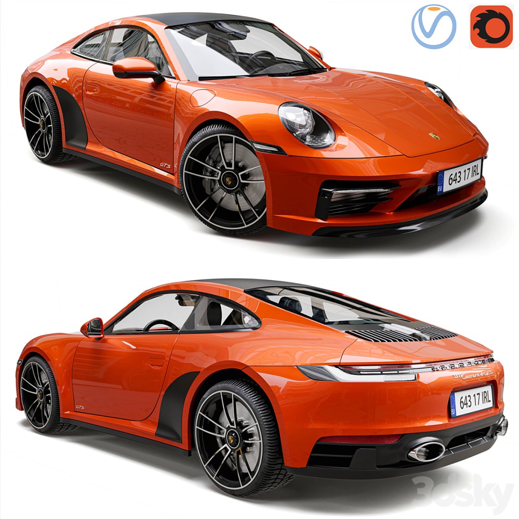 Porsche 911 Carrera 4 GTS 2022