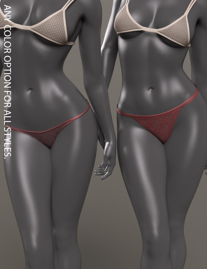 InStyle – dForce Two Pair Tiny Panties G8G8.1F