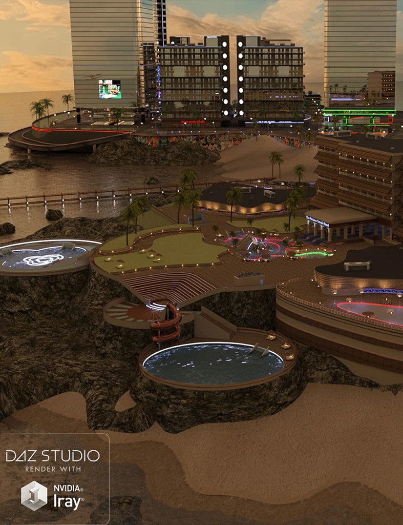 Airport Island – Mariana Trench Resort