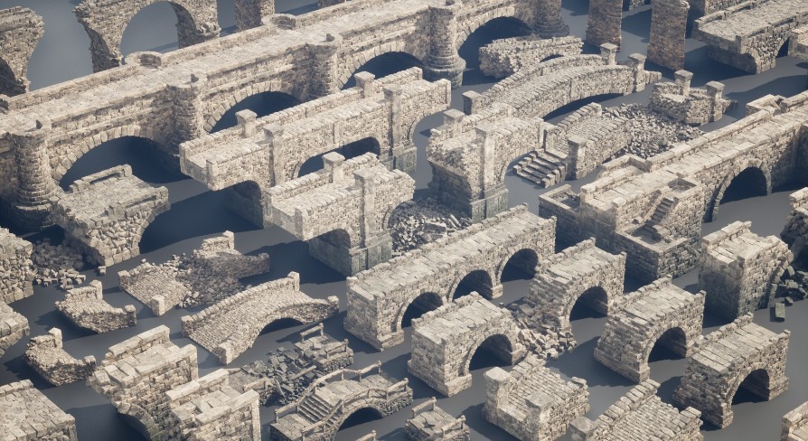 [UE5.0] Stone Bridges Optimized