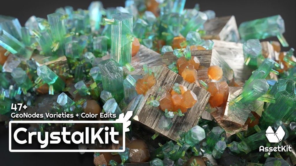 Crystal Kit - 3D Asset Kit