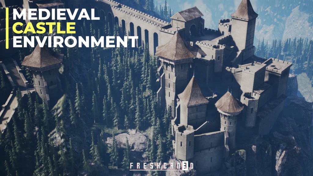 [UE5.0] Medieval Castle Environment (FreshCan)
