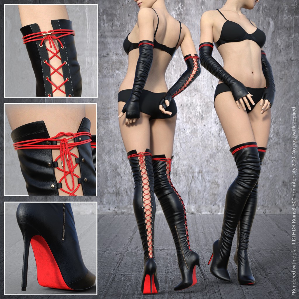 Laceback Gloves and Boots G8 G8.1