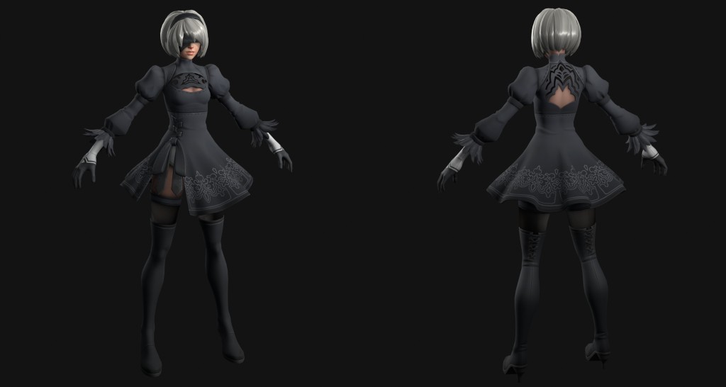 Kiriko (2B) Basic for Blender 5.x