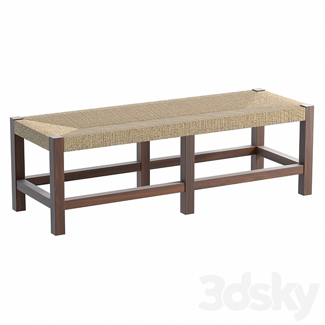 Malibu Woven Backless Bench