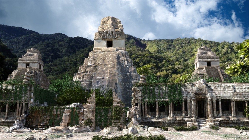 Mayan Temple For DAZ