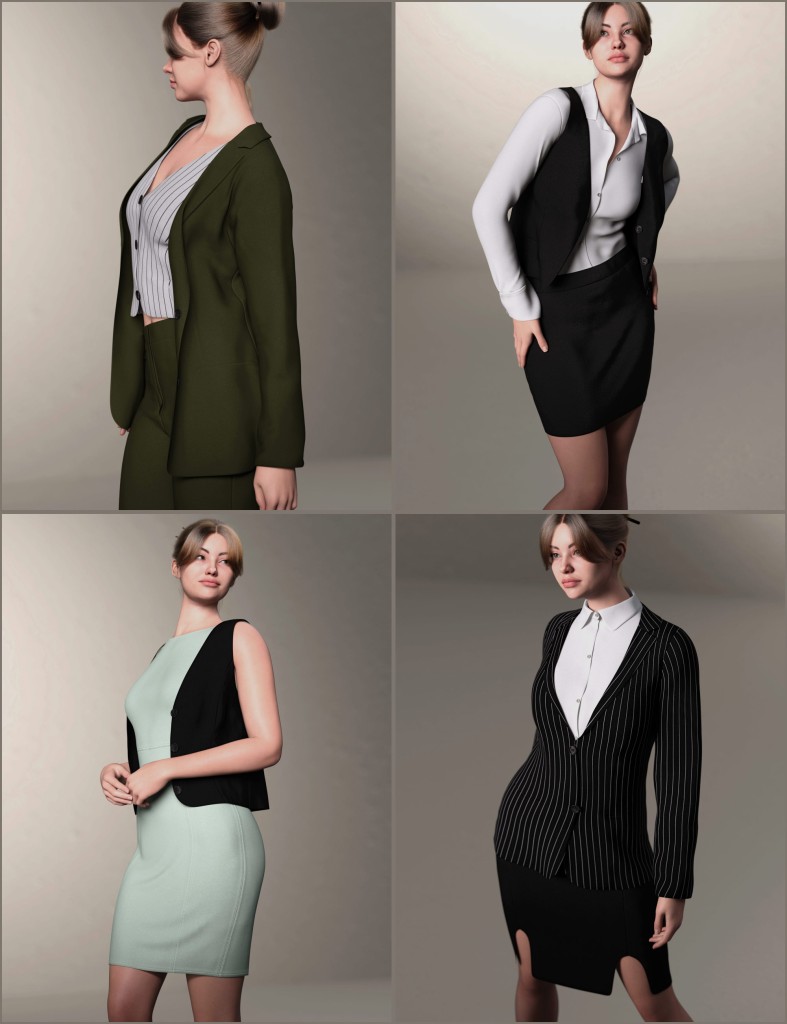 dForce Formal Wardrobe Mega Pack for Genesis 9