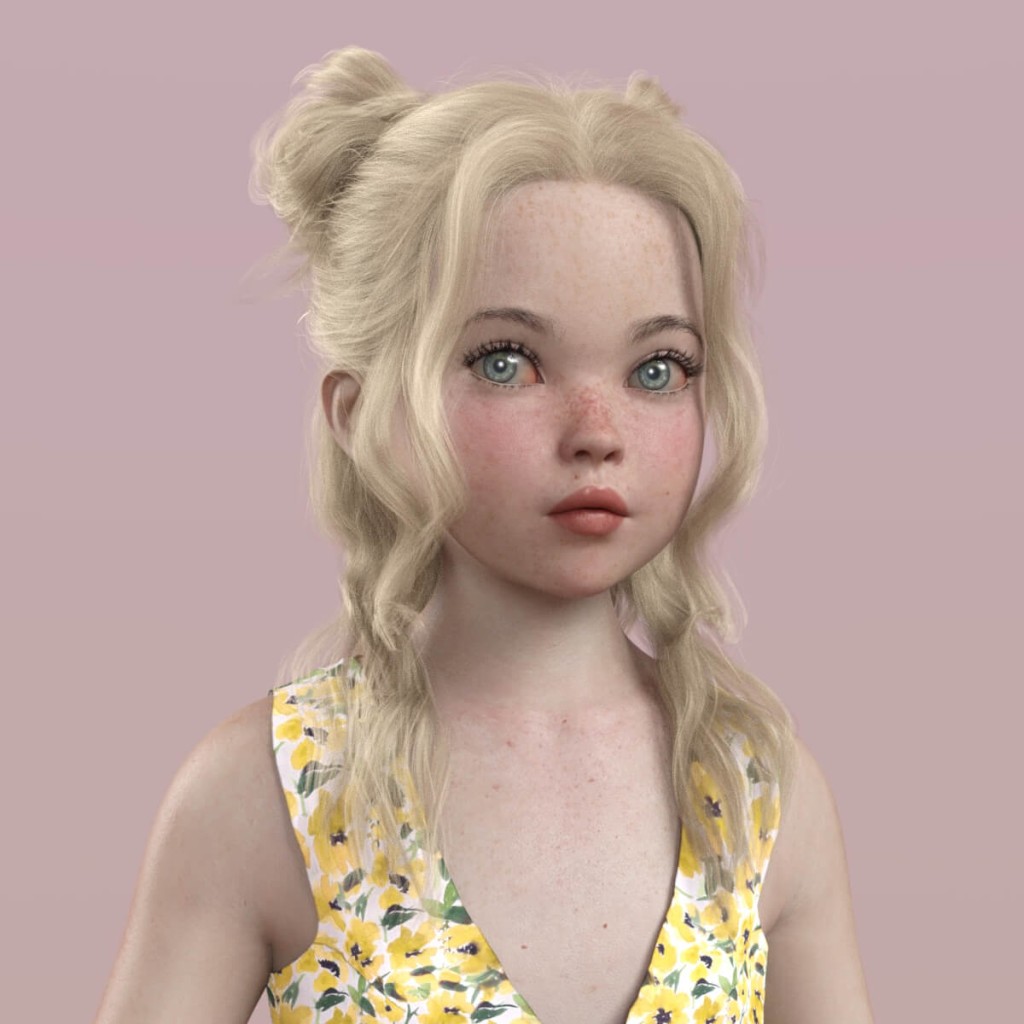 Lila T Morph for Genesis 8 Female