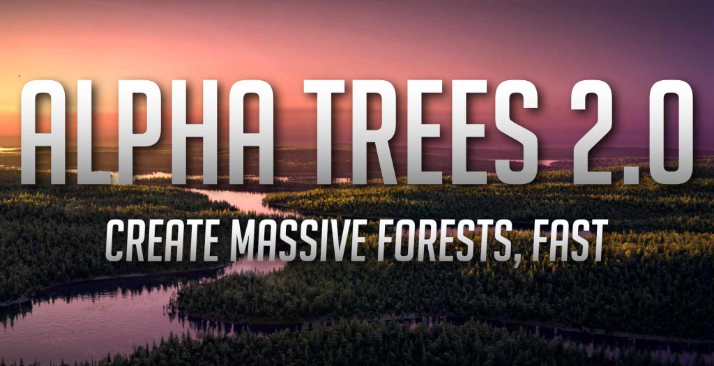 Blender - Alpha Trees Pro : Render Massive Forests, Fast (v2.2.1)
