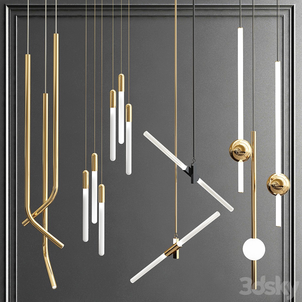 Collection ofminimalist pendants