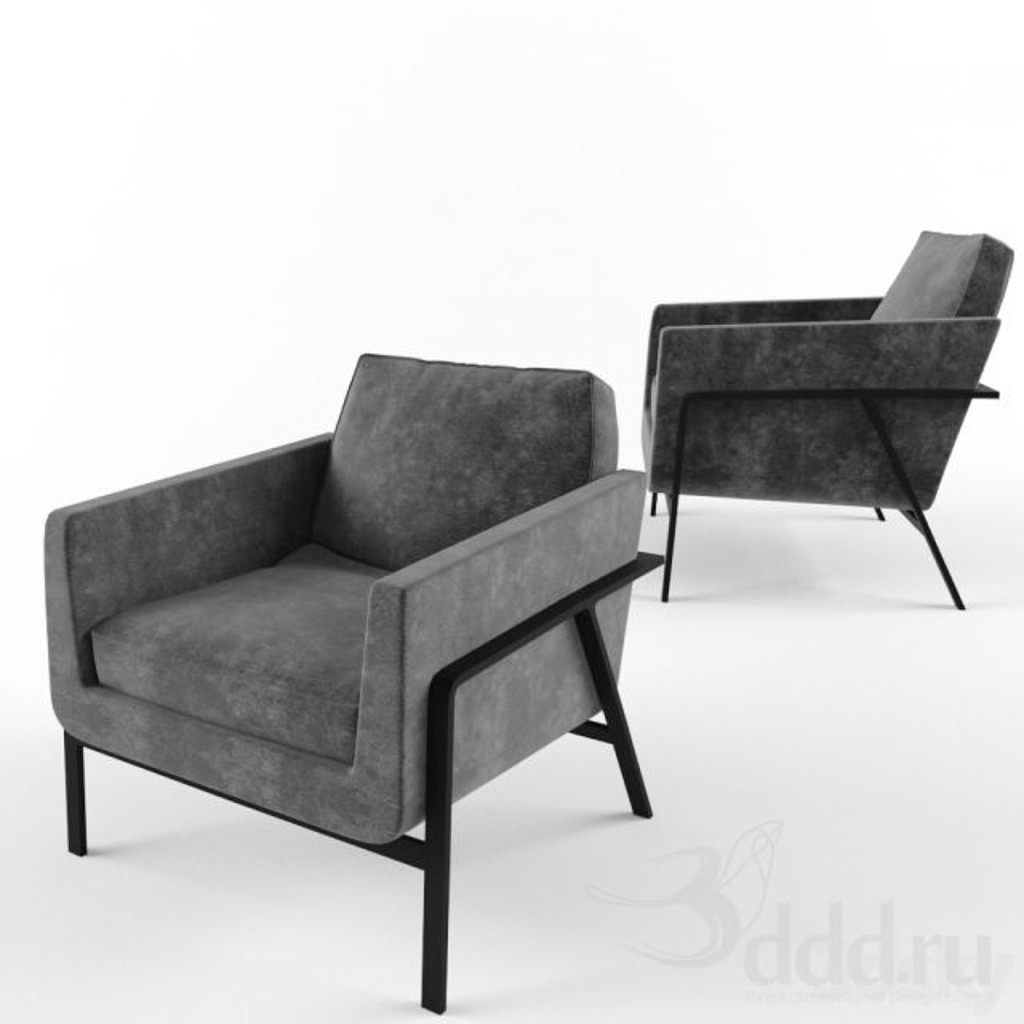 Holly Hunt Stilt Coupe lounge chair