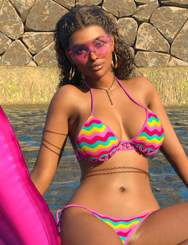 VERSUS – X-Fashion Crochet Bikini Texture Add-On