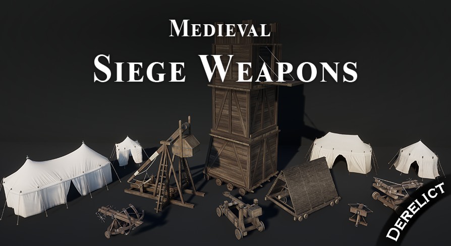 Medieval Siege Weapons UE5.1