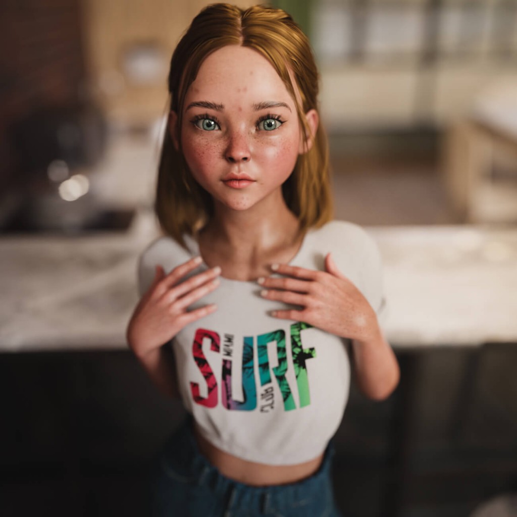Lydia Teen for Genesis 8 Female