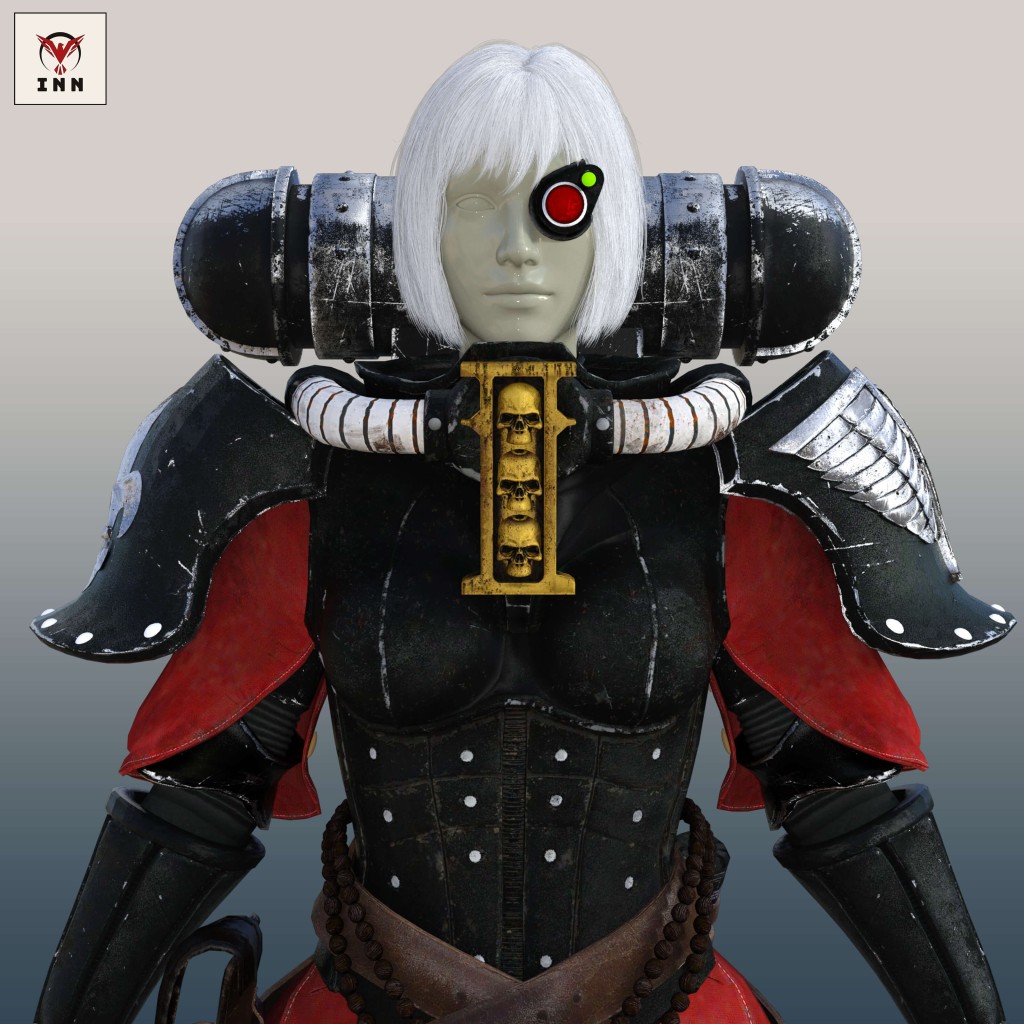 W40K – Sister of Battle Outfit for Gen 8 F & Gen 9