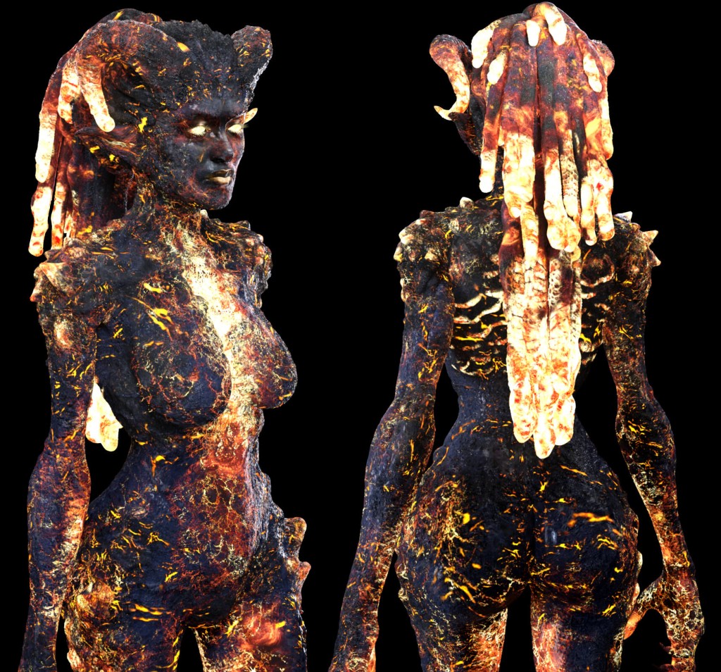 Fire Dryad – Character for G8F