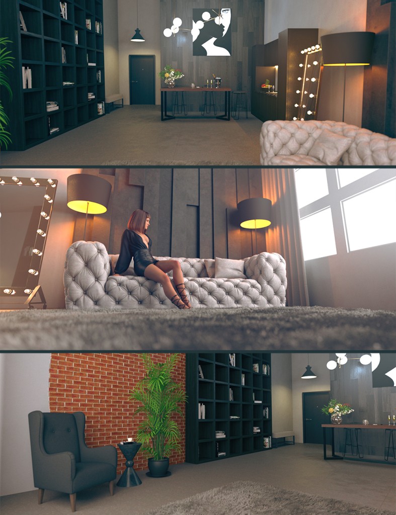 Fashion Photoshoot Scene 02