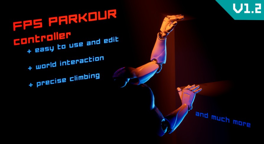 FPS Parkour controller UE5.0