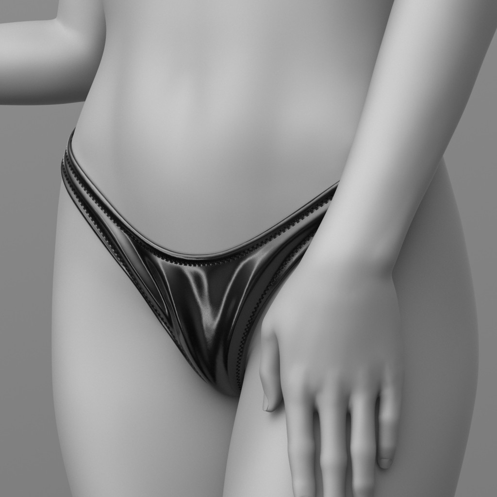 Panties Latex G8 Female