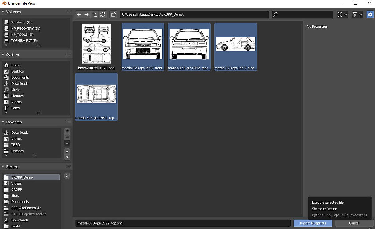 Blueprints Autosetup