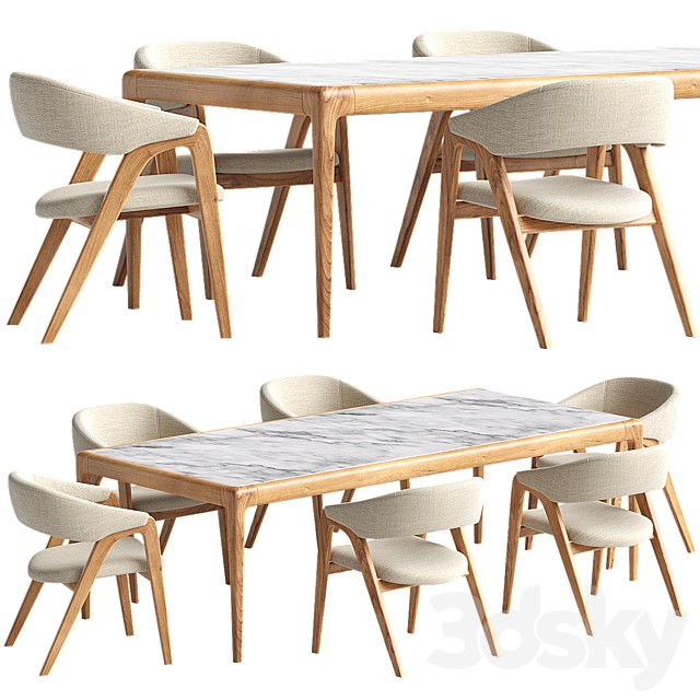 CRUISE TEAK Table By Talenti And Dinning chair