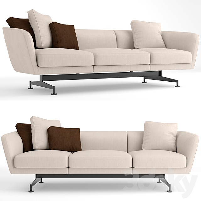 Kartell Betty 3-seater sofa