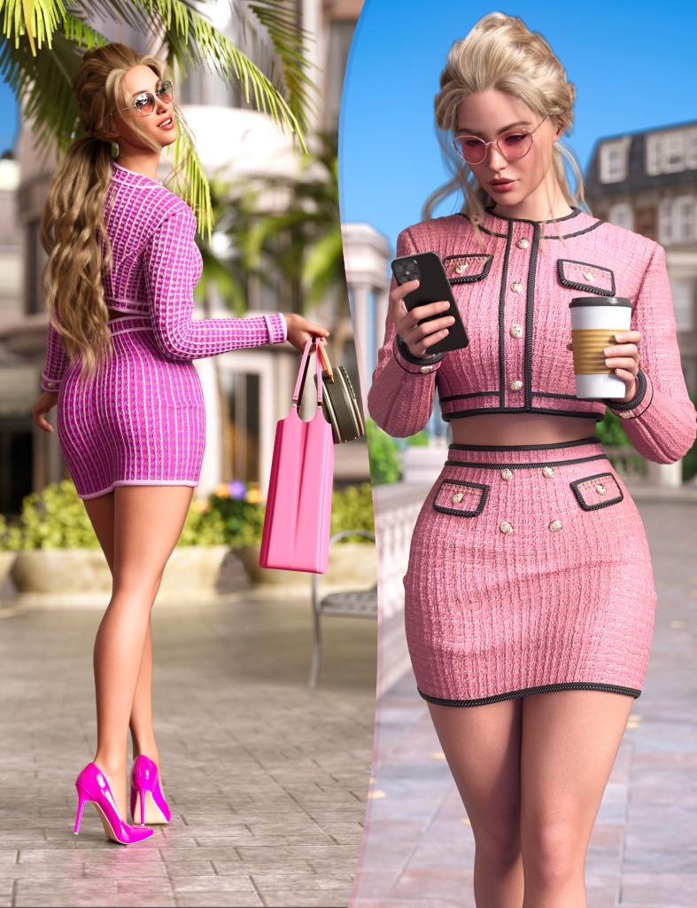 Z City Girl Everyday Pose Mega Set for Genesis 9 and 8 Female