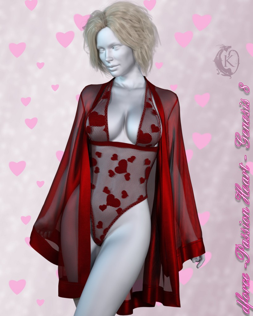 dforce – Passion Heart Lingerie – Genesis 8