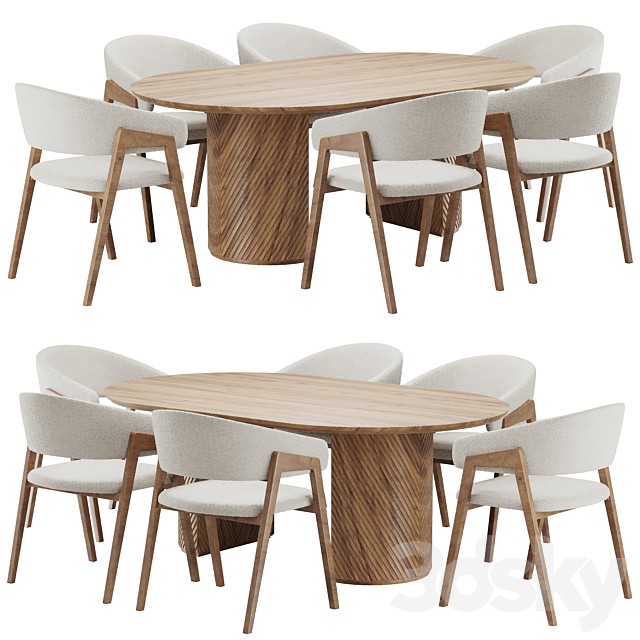 Dinning chair and table set110