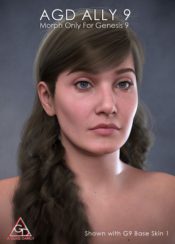 AGD Ally Character Morph for Genesis 9