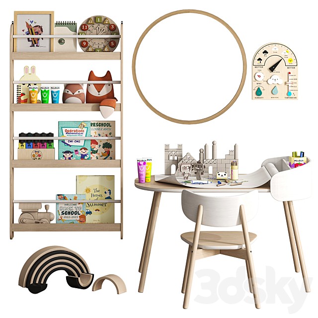 Scandinavian Kids Playroom Decor