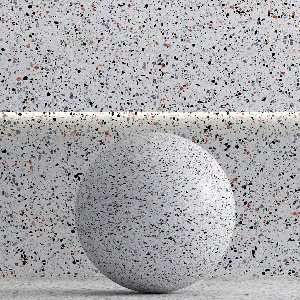 Terrazzo Venetian white 6k