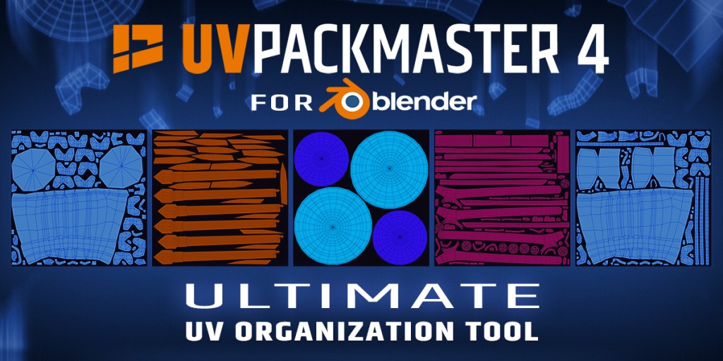 UVPackmaster v3.4.4 (Blender 4.0 - 4.5)