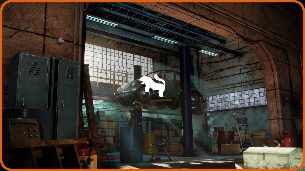 Garage Warehouse Environment UE4.22
