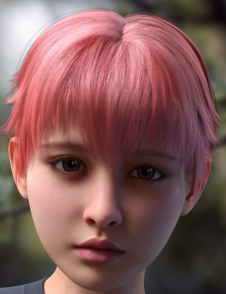 Vo Kimi‌ Hair for Genesis 9