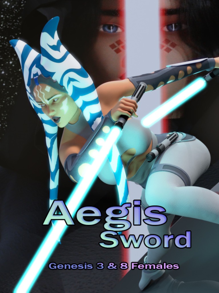 Aegis Sword for Genesis 3 & 8 Females