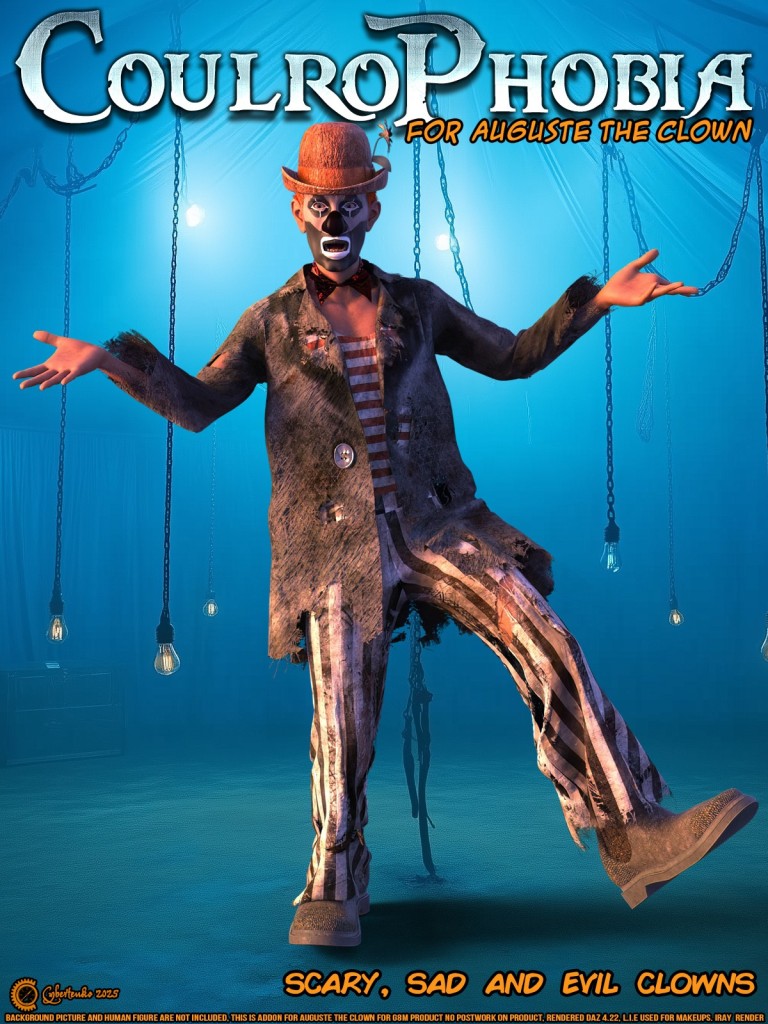 Coulrophobia for Auguste the Clown