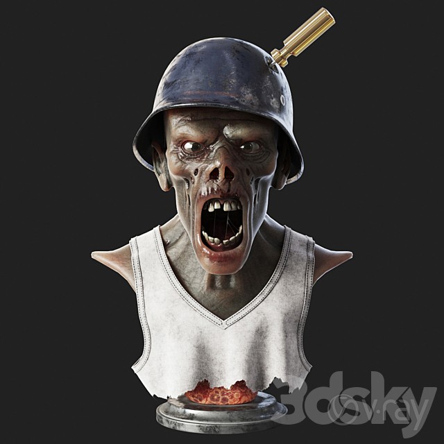Zombie bust