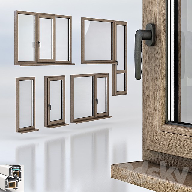 PVC windows Premium