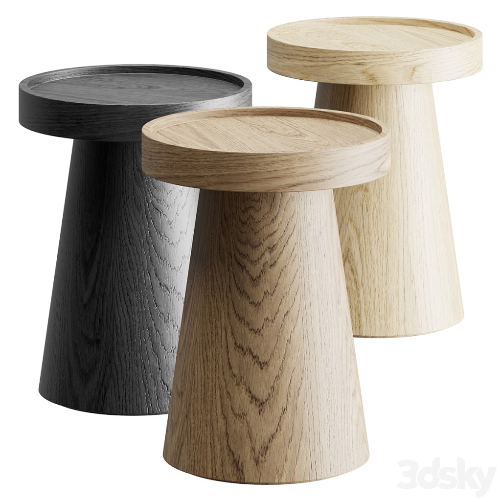 Jaipur Black Round Accent Table