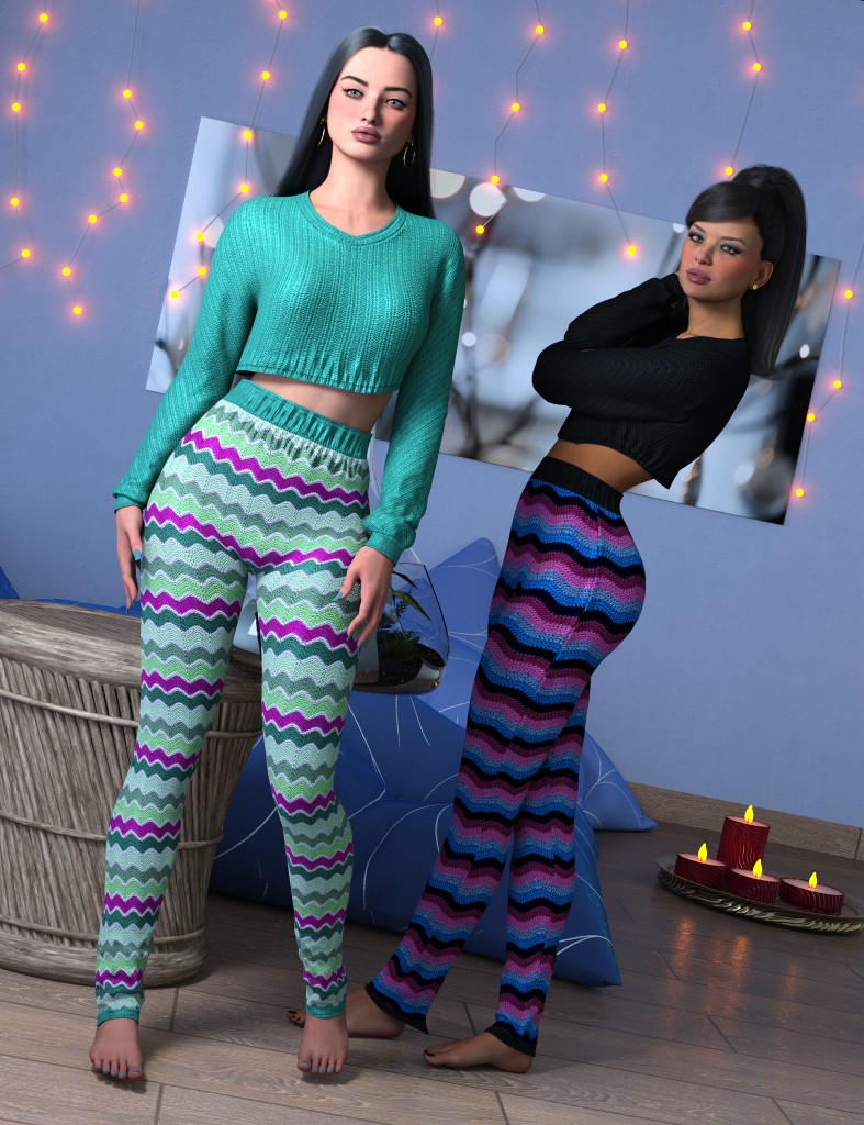 VERSUS – dForce Pyjamalicious Texture Add-On