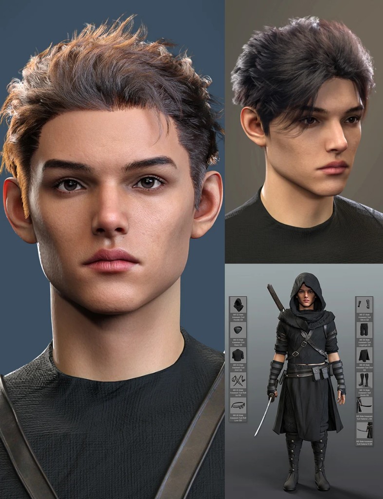 MB Rauno Male HD for Genesis 9 Bundle