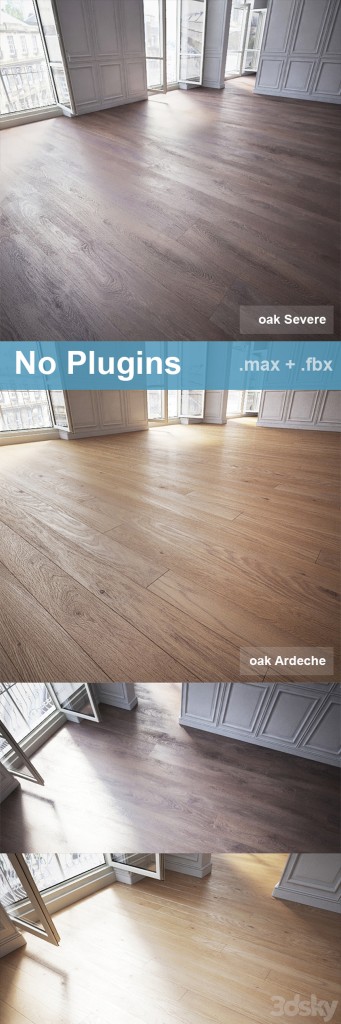 Parquet (2 species, without the use of plug-ins)