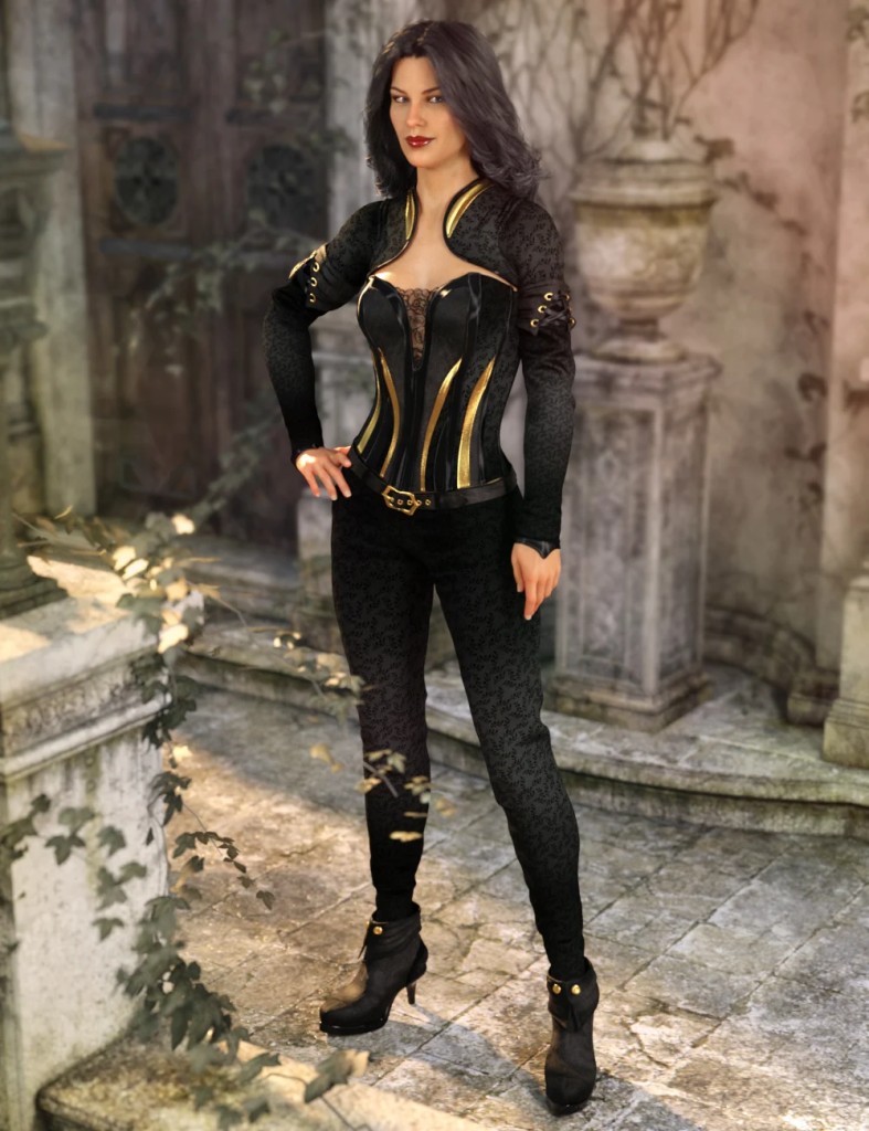 Mauree Outfit for Genesis 8 F