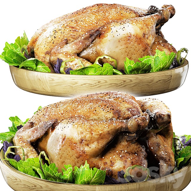chicken in a bowl