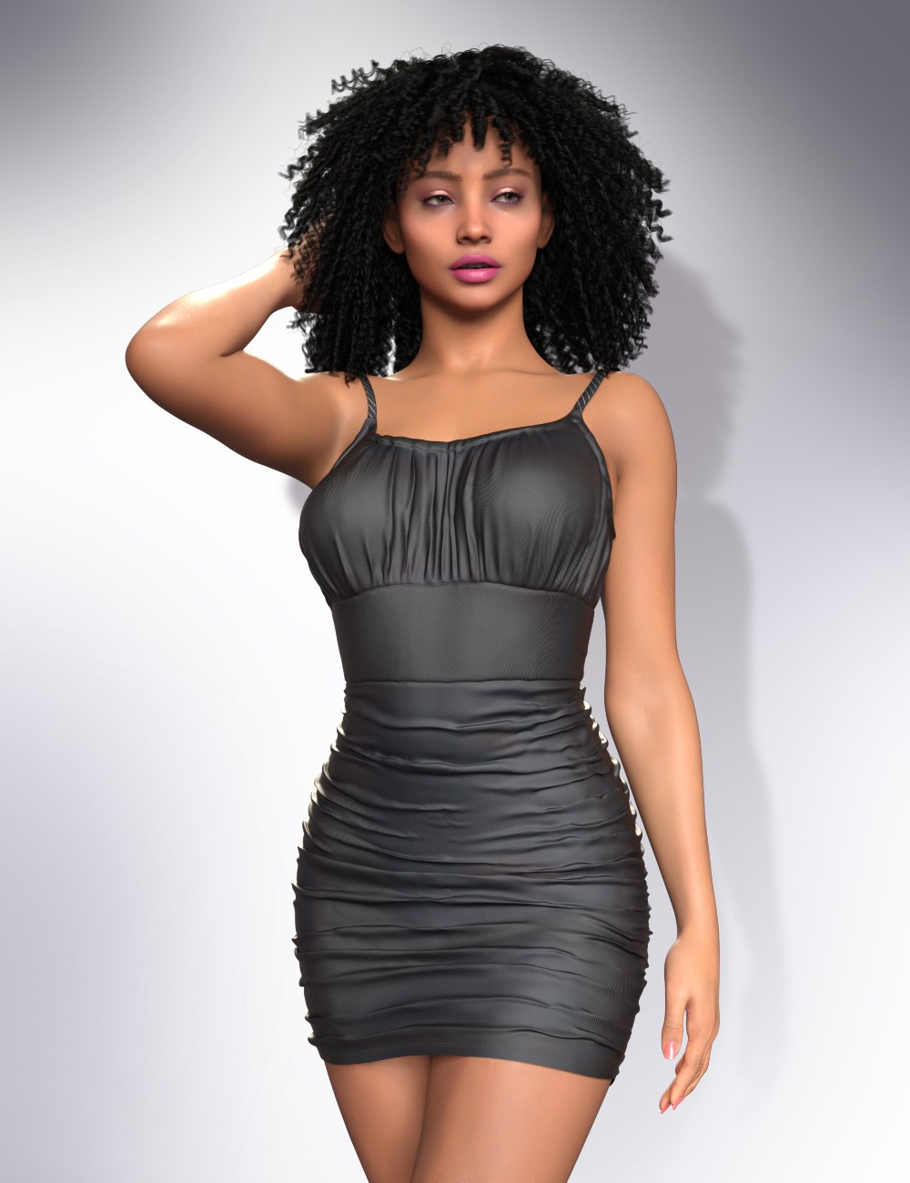 dForce Every Day Club Mini Dress for Genesis 9 Feminine