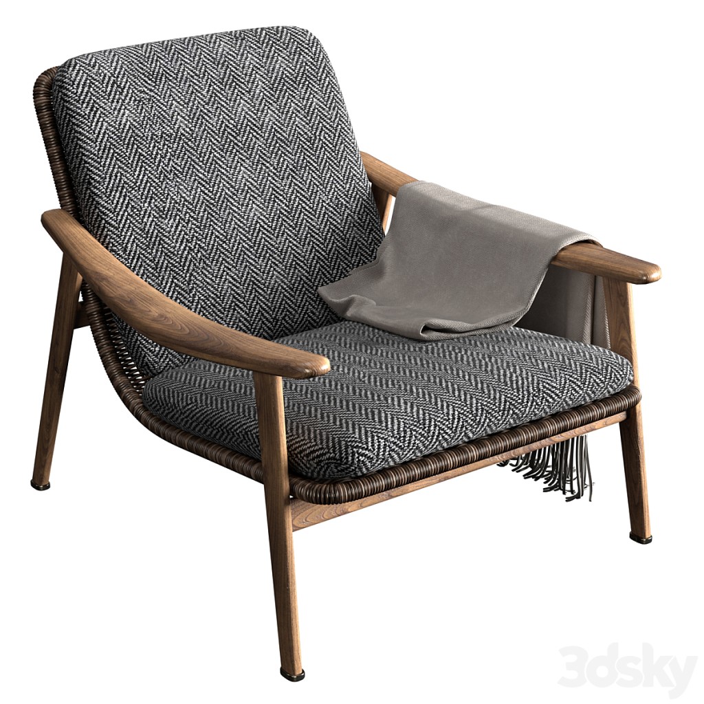 Minotti fynn armchair